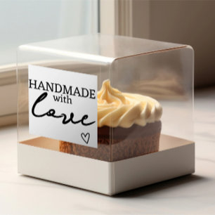 Handmade with love rubber stamp