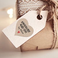 Handmade With Love Rustic Kraft