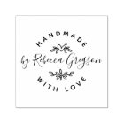 Handmade With Love | Rustic Script & Heart Wreath