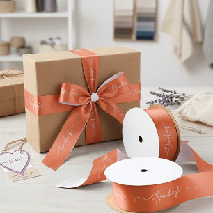 Handmade With Love Small Business Packaging Satin Ribbon