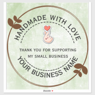 handmade with love | thank you for supporting