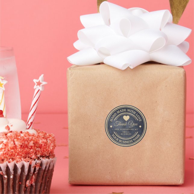 handmade with love | thank you sticker (Party)