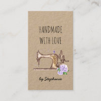 Handmade with Love Vintage Sewing Machine
