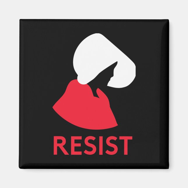 Handmaid Resist Feminist Protest  Magnet (Front)