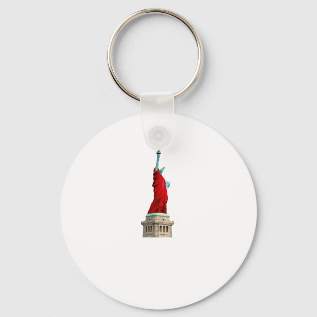 Handmaid’s Tale Statue Of Liberty  Key Ring (Front)