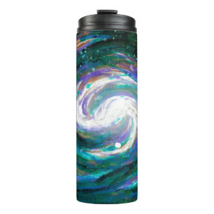 Handpainted Galaxy Thermal Tumbler