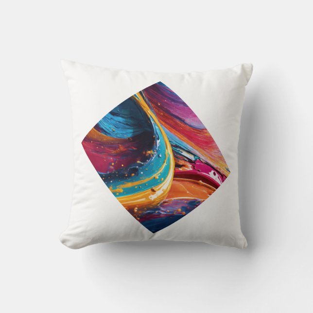 HandPainted Pillow (Front)