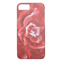 Handpainted Rose iphone case