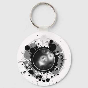 Handpan Instrument Key Ring