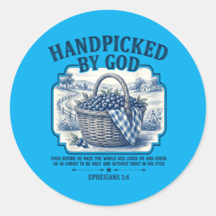 Handpicked Classic Round Sticker