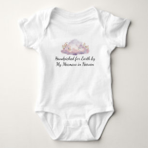 Handpicked for Earth by Meemaw in Heaven Memorial Baby Bodysuit