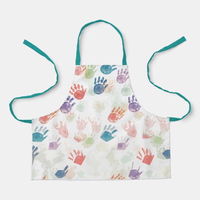 Handprint Apron for Kids (Front)