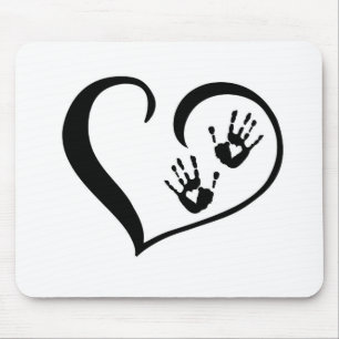 HandPrint_logo Mouse Pad