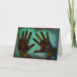 Handprints Holiday Card