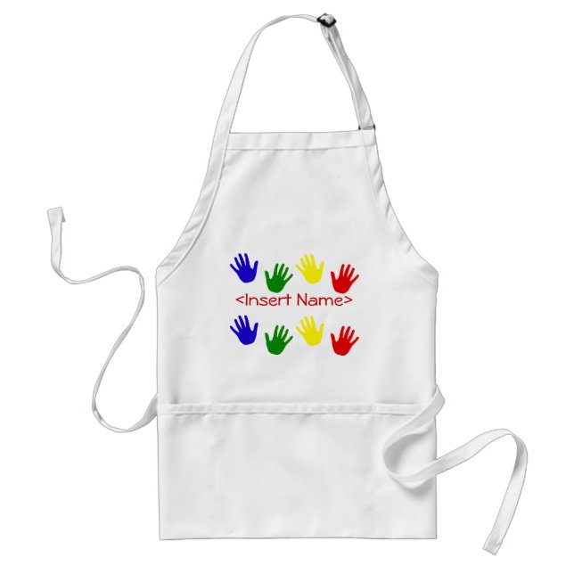 Handprints Standard Apron (Front)