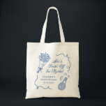 Handrawn Fresh Off the Market Bridal Shower Tote Bag<br><div class="desc">Handrawn Fresh Off the Market Bridal Shower Tote Bag</div>