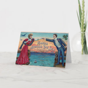 Hands Across the Sea Note Card
