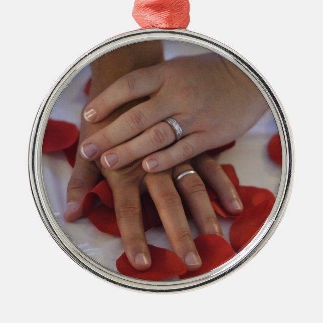 Hands And Rings ornament (Front)