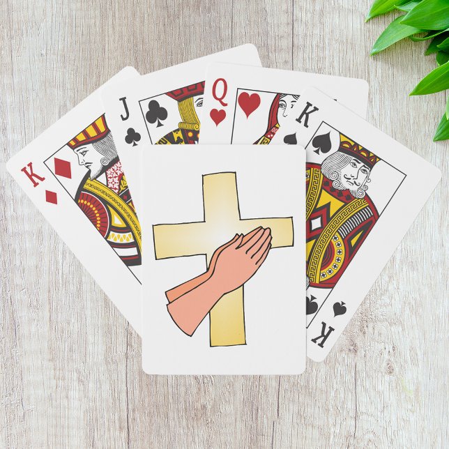 Hands At Cross Playing Cards (Creator Uploaded)