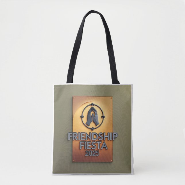 Hands Fiesta Tote Bag (Front)