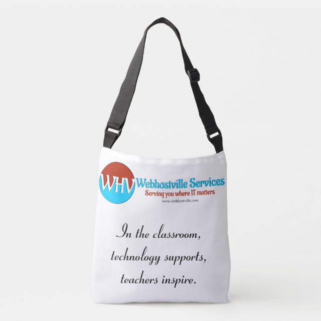 Hands-Free Style with a Message: Crossbody Bag (Front)