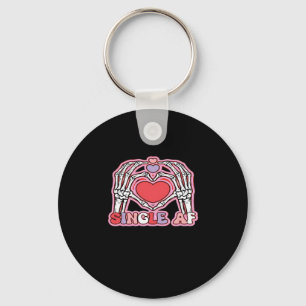 Hands Halloween Classic – Spooky Skeleton Design Key Ring