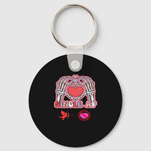Hands Halloween Quote – Creepy Cute Slogan Key Ring