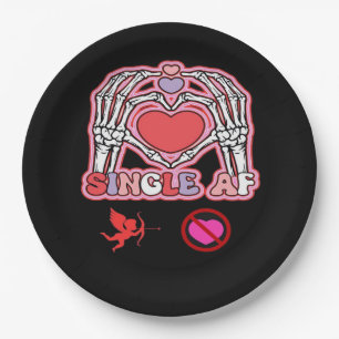 Hands Halloween Quote – Creepy Cute Slogan Paper Plate