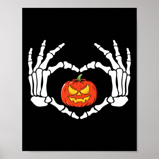 Hands Heart Sign Retro Halloween Costume Women Gir (Front)