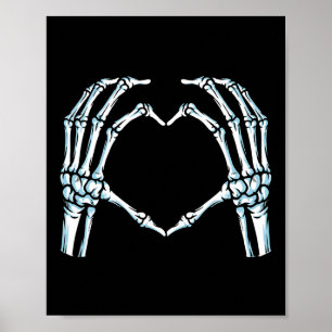 Hands Heart Sign Retro Halloween Costume Women Gir