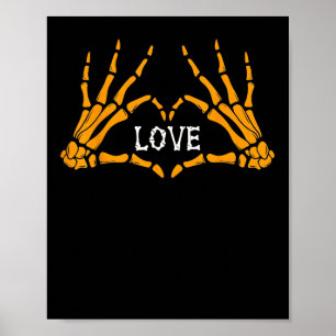 Hands Heart Sign Retro Halloween Costume Women Gir