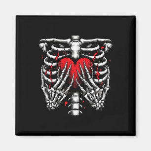 Hands Holding Heart Halloween Costume Women Girl Magnet