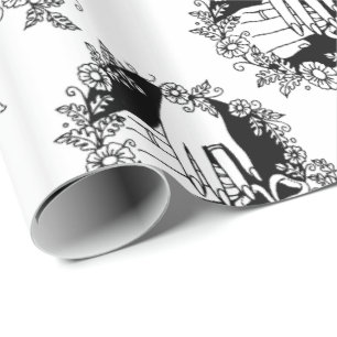 Hands In Marriage Wedding Wrapping Paper