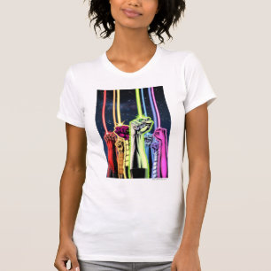 Hands in the air with rings -Colour T-Shirt