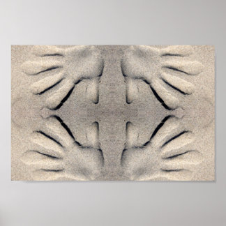 Hands in the Sands Poster