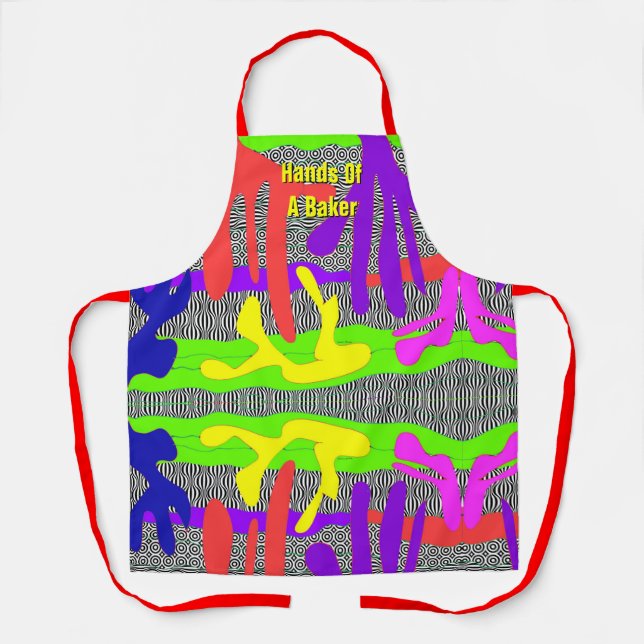 Hands Of A Baker Hand Jive  Apron (Front)