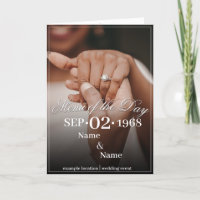 Hands of a Coloured Wedding Couple with Ring