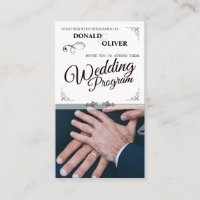 Hands of a Gay Wedding Couple with Rings