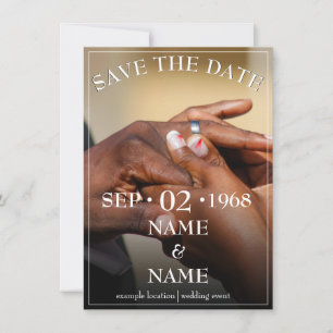 Hands of a wedding couple with ring