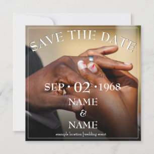 Hands of a wedding couple with ring