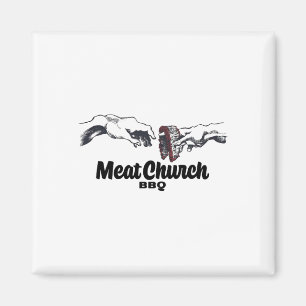 Hands Of Brisket Meat Church Bbq Magnet