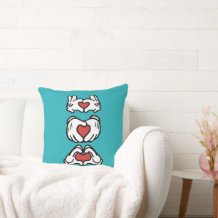 Hands of heart cushion