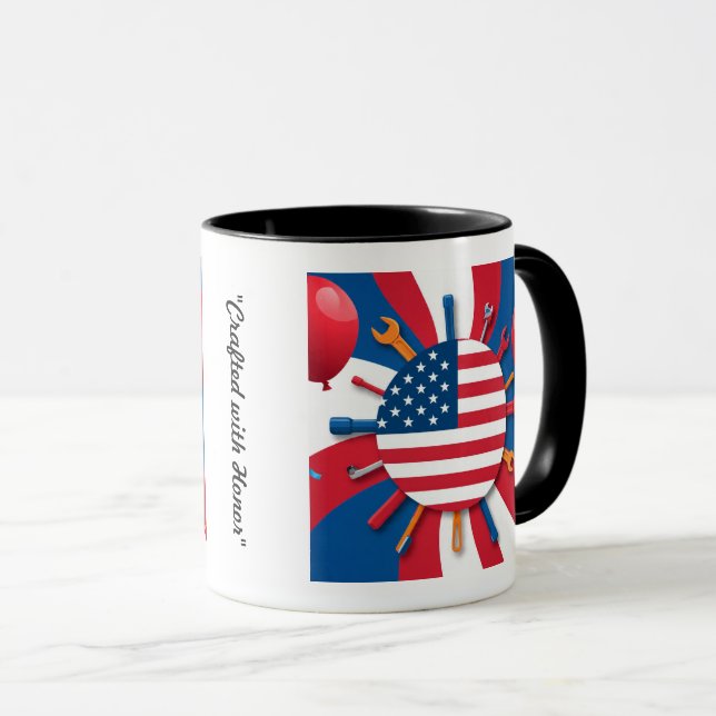 "Hands of Honour" Mug (Front Right)