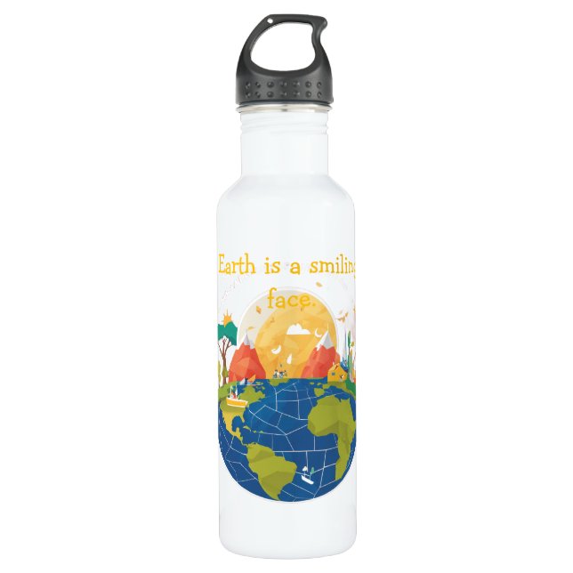 Hands of Hope: A World Reimagined T-Shirt 710 Ml Water Bottle (Front)