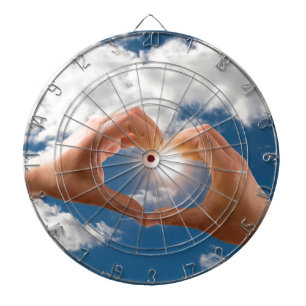 Hands of love dartboard