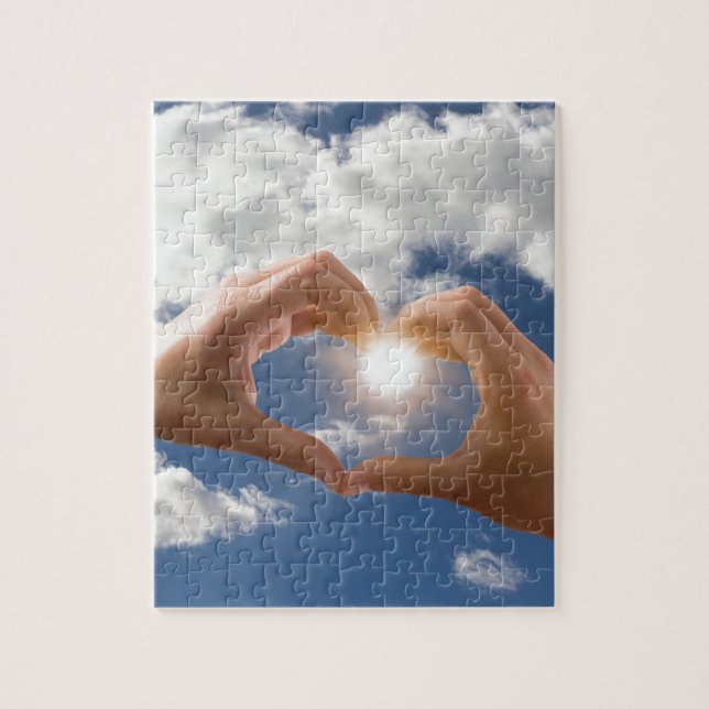 Hands of love jigsaw puzzle (Vertical)