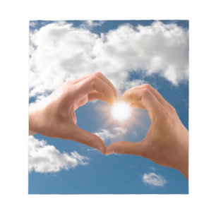 Hands of love notepad