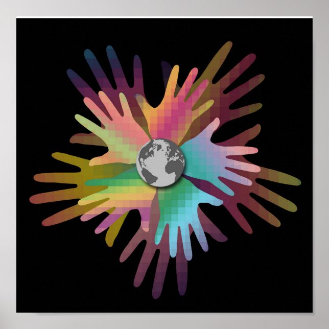Hands of the World Poster (Front)
