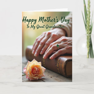 Hands Of Time Mothers Card