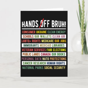 Hands Off Bruh Medicaid Medicare Social Security T Card